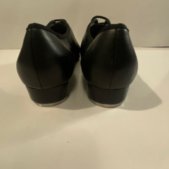 Capezio Black Leather Tap Shoes Womens Size 9.5 - Picture 11 of 15